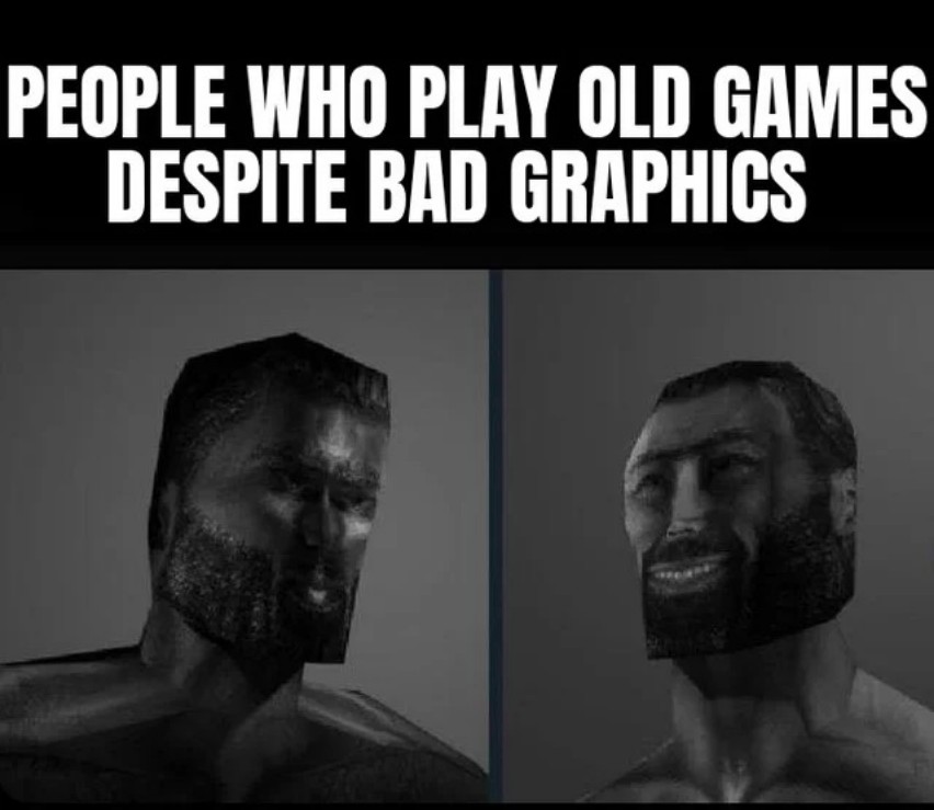 What game do you love despite it not aging well?