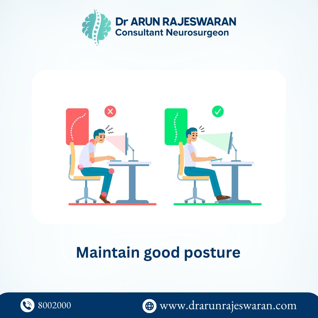 drarunrajeswarn's tweet photo. Back health is key to overall wellness. Check out our 5 tips for a happy spine and feel your best. 

#wellnesswednesday #spinehealth #healthyliving #backpainrelief #wellnesswednesday  #selfcare  #spinecare  #backpain #uae https://t.co/WIywQSfiK0