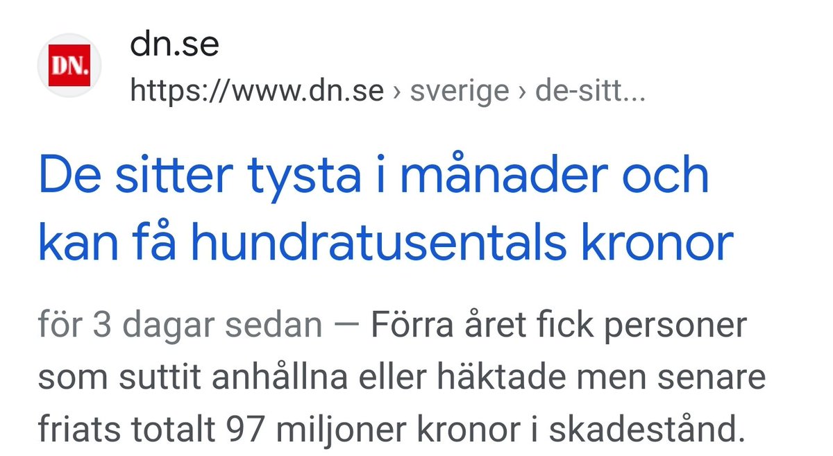 Luna fick alltså 100 000 mindre i skadestånd än vad @Justitiekansler (utan att kunna förklara det) gav våldtäktsmannen. De två killarna som utsattes för tortyren på kyrkogården fick 600 000 mindre än vad JK gav. Systemet måste förändras <a href="/moderaterna/">Moderaterna</a> <a href="/kdriks/">Kristdemokraterna</a> och <a href="/sdriks/">Sverigedemokraterna</a>.