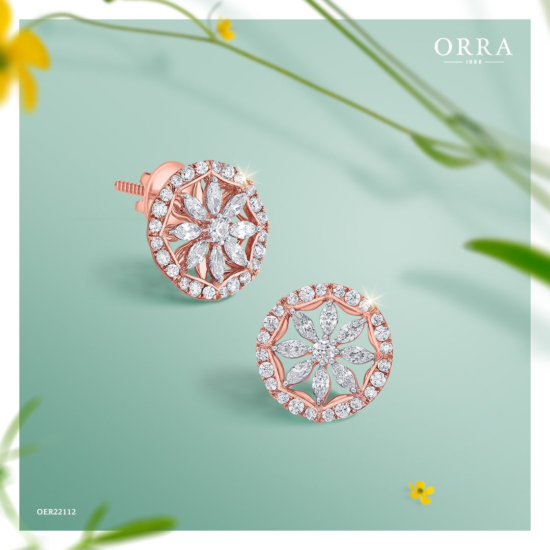 ORRAJewellery's tweet photo. As the world awakens from its winter slumber, let ORRA's exquisite elegance enhance the beauty of this blissful spring season.
.
.
#ORRAJewellery #FineJewellery #ADiamondDestination #DiamondEarrings https://t.co/j8rFsHmnJ6