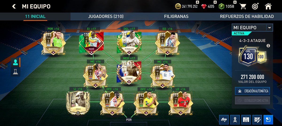 Fernand01335801's tweet photo. @tutiofifa Así estaba el equipo antes de los TOTY, así estoy ahora , vendí a todos los que pude , quiero armar un nuevo equipo con todos +110 https://t.co/RxALp9Y7ik