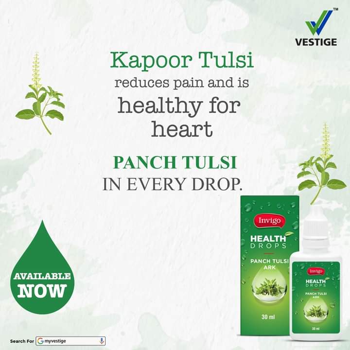 Debasis67924365's tweet photo. Get benefit of Kapoor Tulsi with every drop of Invigo Health drops.
Power of 5 Tulsi ark is now available.

#WishYouWellth #tulsidrop #panchtulsiark #kapoortulsi #availablenow https://t.co/7Tp6NOgko6