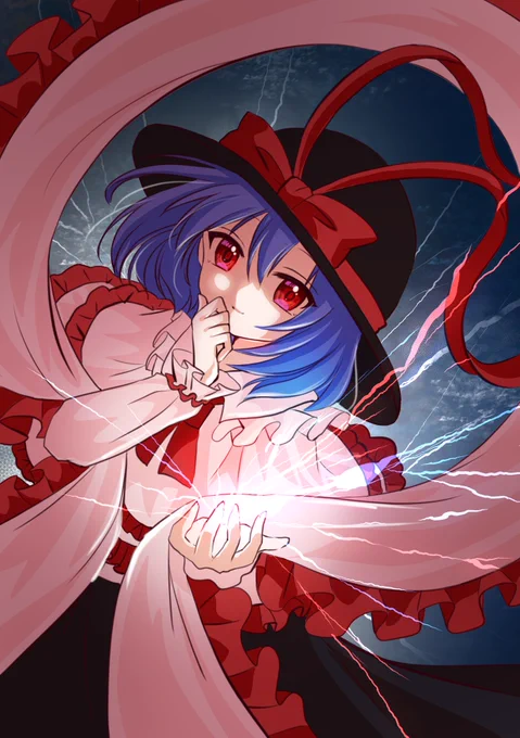 #深夜の真剣お絵描き60分一本勝負永江衣玖 