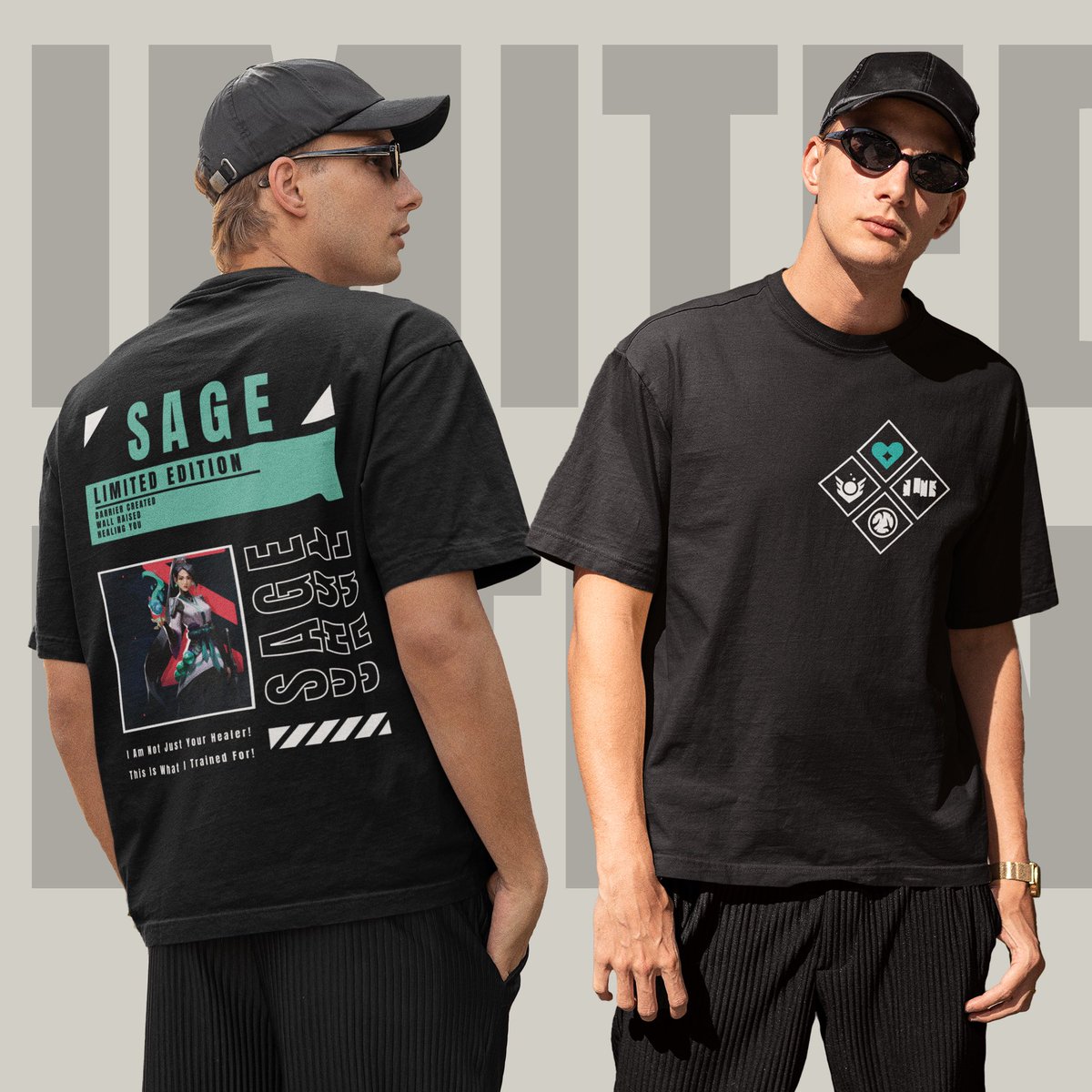 hii_lups's tweet image. LIMITED TIME ONLY 🚨
Introducing our Valorant oversized T-shirt collection!😎 Get ready to level up your wardrobe with these exclusive designs inspired by your favorite agents🥳 Don't miss out on this limited time offer! 👀
#VALORANT #lups