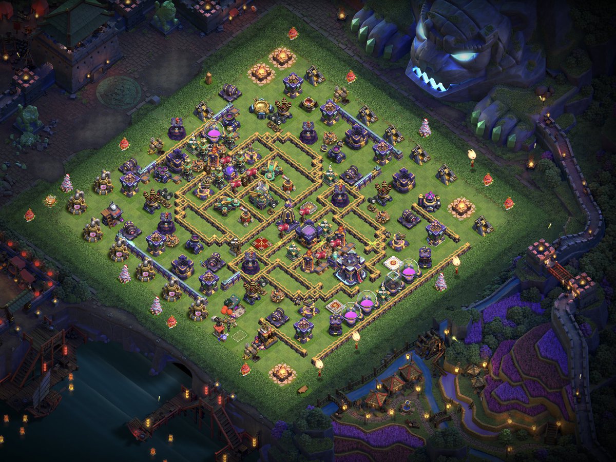 Here is base that was used by VN eSporting that got tripled 1x out of 14 hits.
👀 just watch out for yatta

Link: link.clashofclans.com/nl?action=Open…
CC: Hound RL