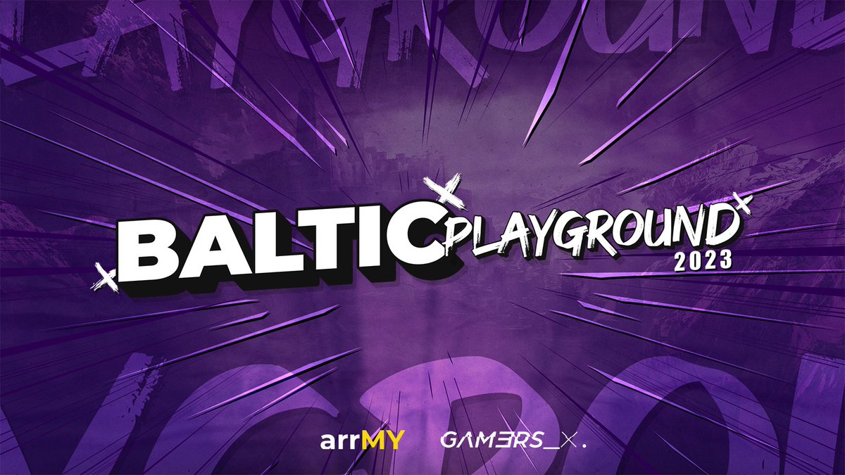 balticplaygrnd's tweet photo. 🚨 BANGER ALERT 🚨

Baltic Playground is coming back from the dead! We can't wait to bring back the competition to the Summoner’s Rift alongside @ARRMYgg ⚔️

Keep an eye out for registration details and stay tuned for updates as we get closer to the quals 👀

#BalticPlayground https://t.co/1i71ESbEcV