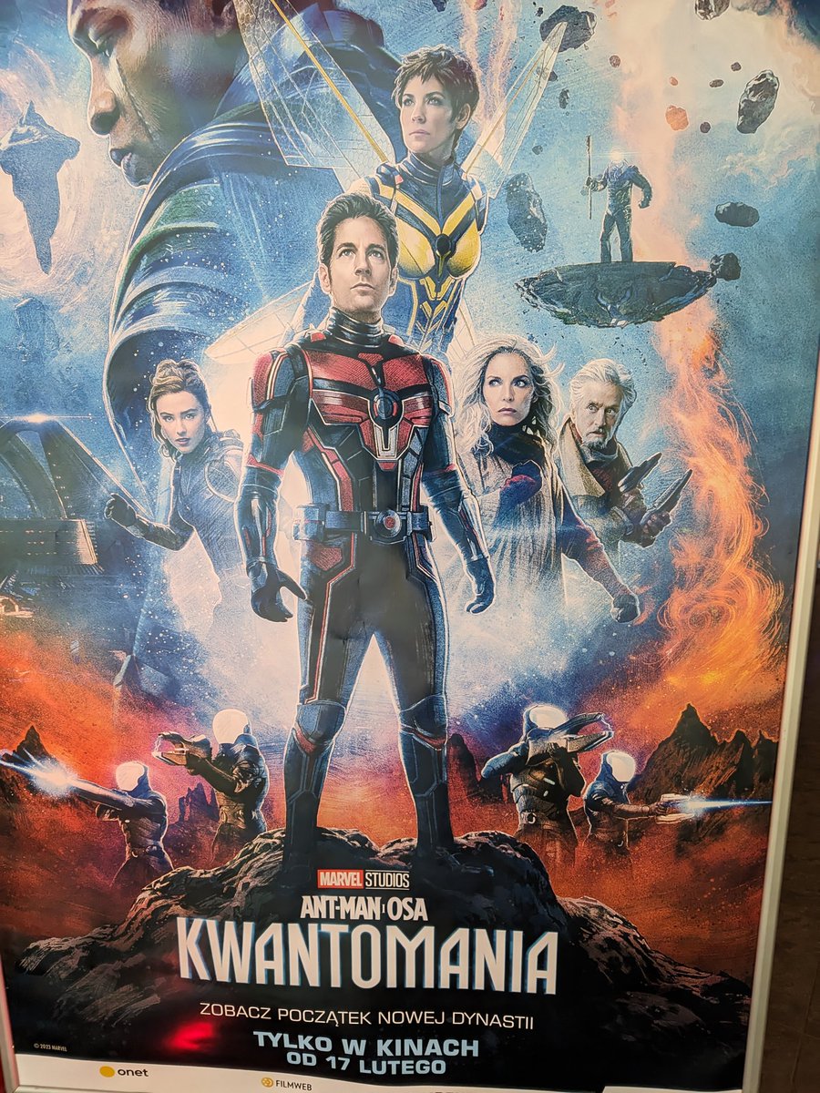 Film mocno średni, ale raczej niezbędny dla całego MCU. Cieszy przynajmniej poprawione cgi. #AntManAndTheWaspQuantumania