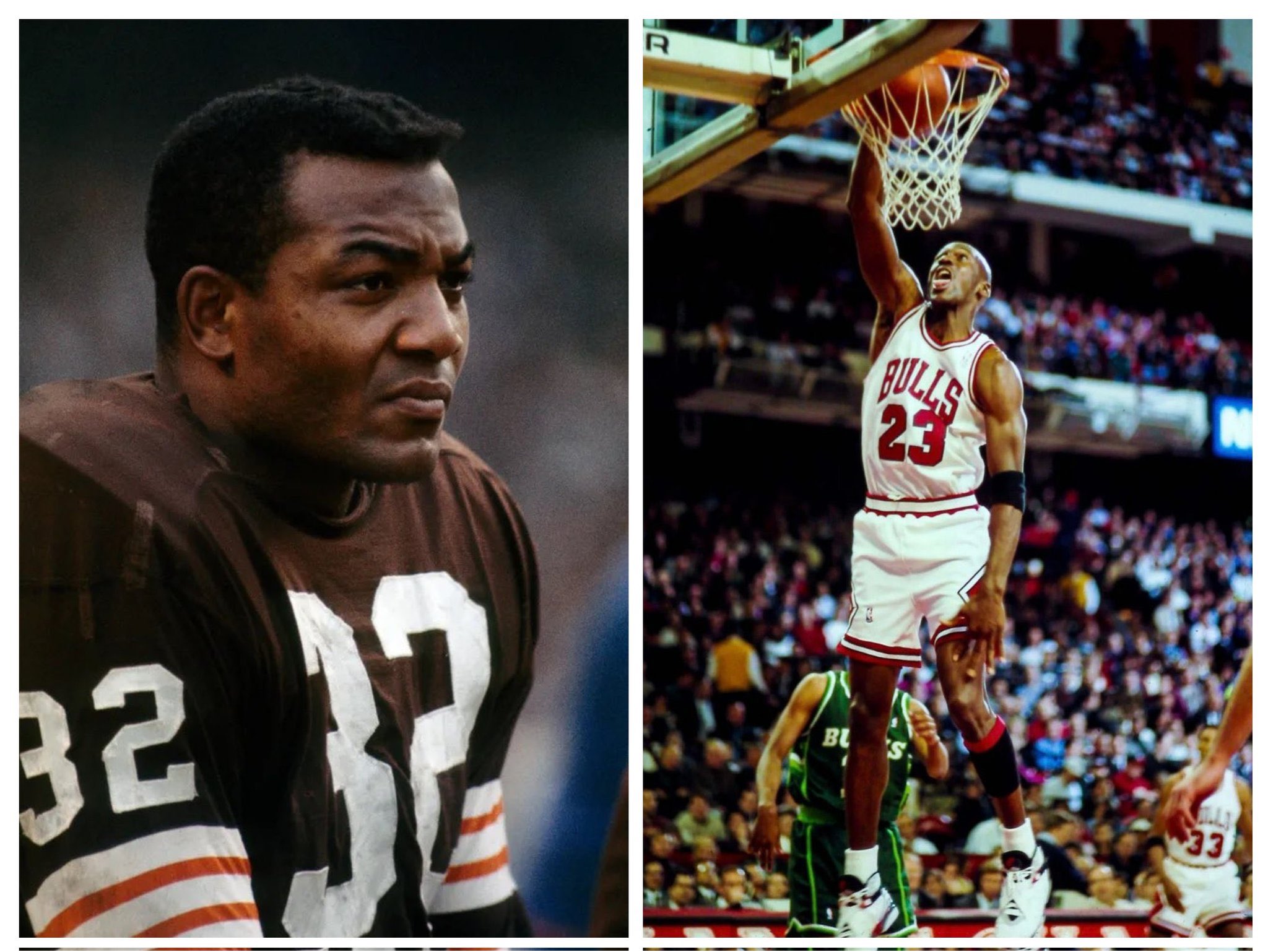 Happy Birthday to two Cultural Legends Mr. Jim Brown and Michael Jordan! Continued Blessings!   s 