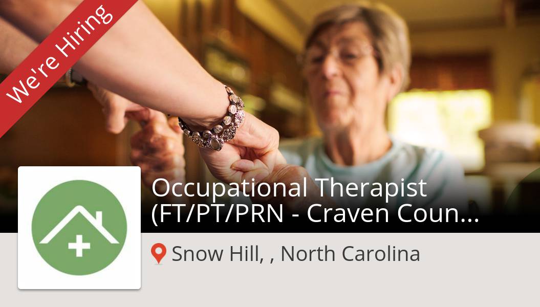 Heidi47734197's tweet photo. Check out this #job: Occupational #Therapist (FT/PT/PRN - Craven #County) at #Amedisys in #SnowHill https://t.co/9a3gqFlUEk https://t.co/MB4qIvcbkd