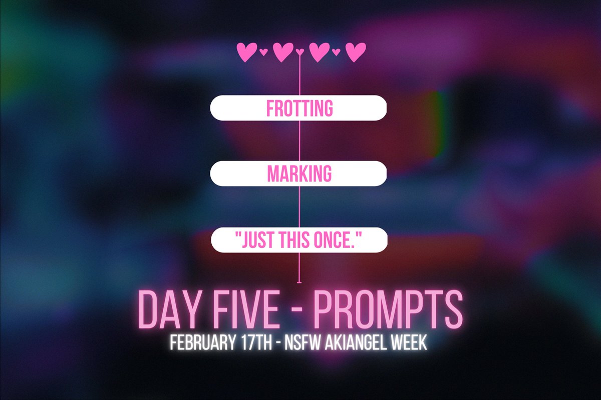 nsfwakiangel's tweet photo. NSFW AkiAngel Week - Day 5
๐ Frotting
๐ Marking
๐ โJust this once.โ
Tag us @nsfwakiangel and #NSFWAkiAngelWeek https://t.co/SfmOCYCNiF