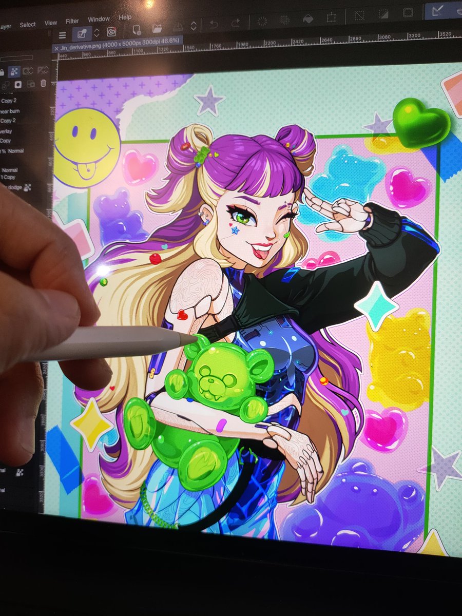 lesleebee_art's tweet photo. Finally finished this piece! Derivative of @Jinath0n 's OC 🍬
GM frens ⭐ https://t.co/IkcCt3pWtF