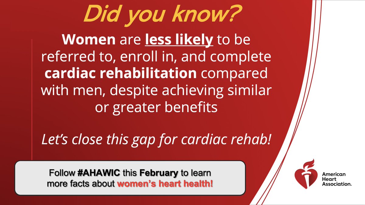 Nosheen Reza, MD, MS (@noshreza) on Twitter photo We're tweeting a fact a day about women's cardiovascular health for #HeartMonth <a href="/AHAScience/">AHA Science</a> #GoRedForWomen
Follow the #AHAWIC Committee members all month to learn more!
<a href="/RBP0612/">Renée Bullock-Palmer MD FACC FAHA FASNC FASE FSCCT</a> <a href="/MonSangh/">Monika Sanghavi MD, FACC</a> <a href="/avolgman/">AnnabelleVolgman MD</a> <a href="/CynthiaTaub/">Cynthia Taub</a> <a href="/KTamirisaMD/">Kamala Tamirisa MD</a> <a href="/gina_lundberg/">Gina Lundberg MD FACC FAHA</a> <a href="/DrLaxmiMehta/">Dr. Laxmi Mehta</a> <a href="/mmamas1973/">Mamas A. Mamas</a> <a href="/Bravo__MD/">Katia Bravo, MD, FACC</a> We're tweeting a fact a day about women's cardiovascular health for #HeartMonth <a href="/AHAScience/">AHA Science</a> #GoRedForWomen
Follow the #AHAWIC Committee members all month to learn more!
<a href="/RBP0612/">Renée Bullock-Palmer MD FACC FAHA FASNC FASE FSCCT</a> <a href="/MonSangh/">Monika Sanghavi MD, FACC</a> <a href="/avolgman/">AnnabelleVolgman MD</a> <a href="/CynthiaTaub/">Cynthia Taub</a> <a href="/KTamirisaMD/">Kamala Tamirisa MD</a> <a href="/gina_lundberg/">Gina Lundberg MD FACC FAHA</a> <a href="/DrLaxmiMehta/">Dr. Laxmi Mehta</a> <a href="/mmamas1973/">Mamas A. Mamas</a> <a href="/Bravo__MD/">Katia Bravo, MD, FACC</a>