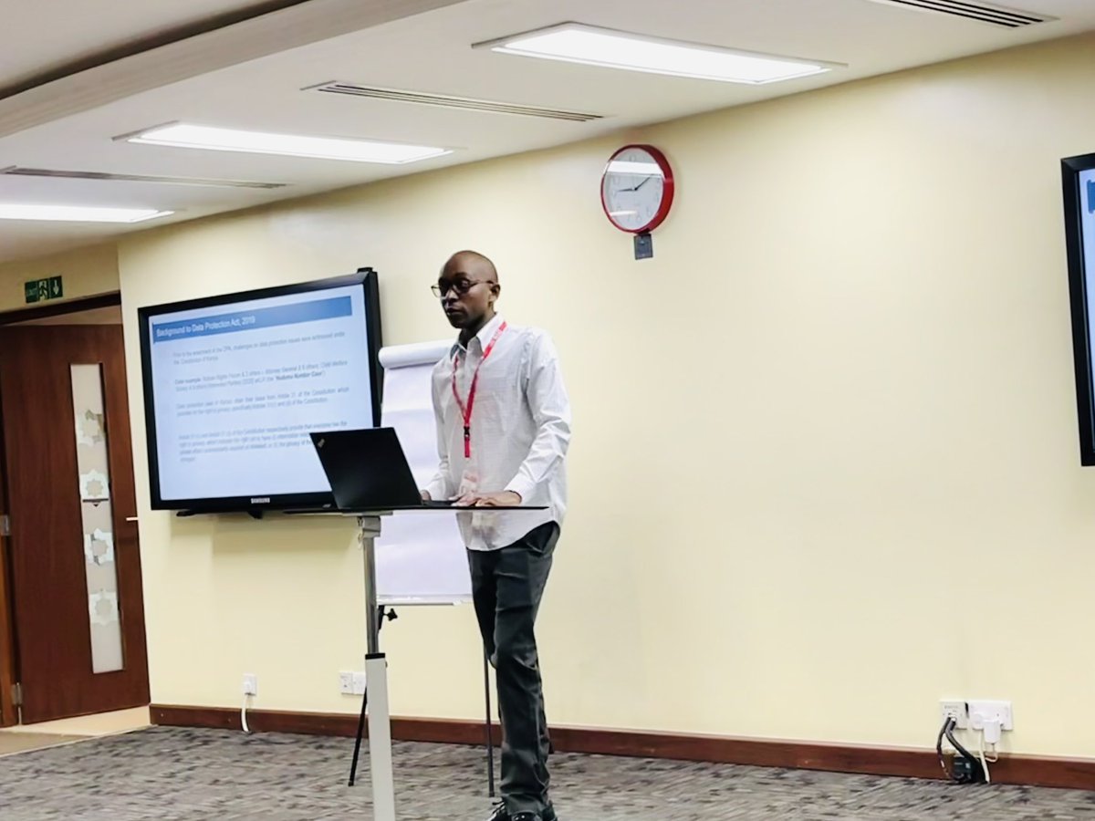 DTBKenya's tweet photo. Throughout this week, we held training sessions for our staff on #DataProtection to enable them to gain a greater comprehension of the Data Protection Act, and sensitize them on the related principles, practices and responsibilities. https://t.co/R6EpOQsBA6