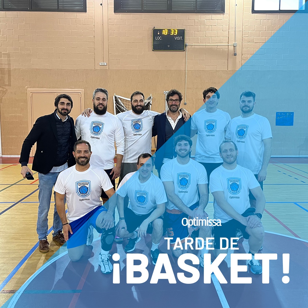 optimissa's tweet photo. ¡Gran tarde de basket! 🏀
Hoy cambiamos la oficina por la cancha de baloncesto con clientes y compañeros para una buena pachanga.
Risas y buenos momentos compartidos en un ambiente un tanto distinto.
#optimissa #workinghappy #matchday https://t.co/rvAeF4VCQ5