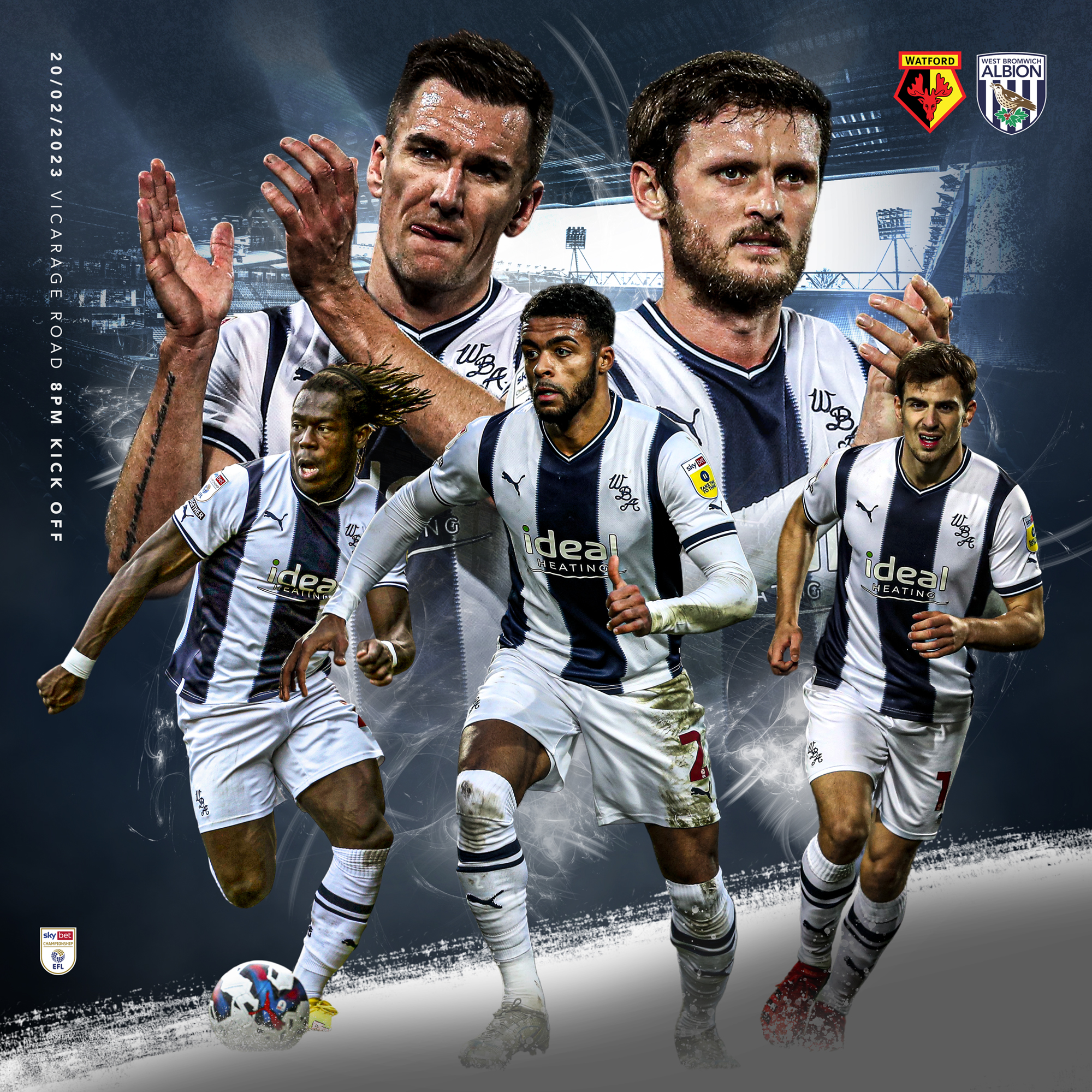 West Bromwich Albion ジャージ Mサイズ ホーム Albion unveil