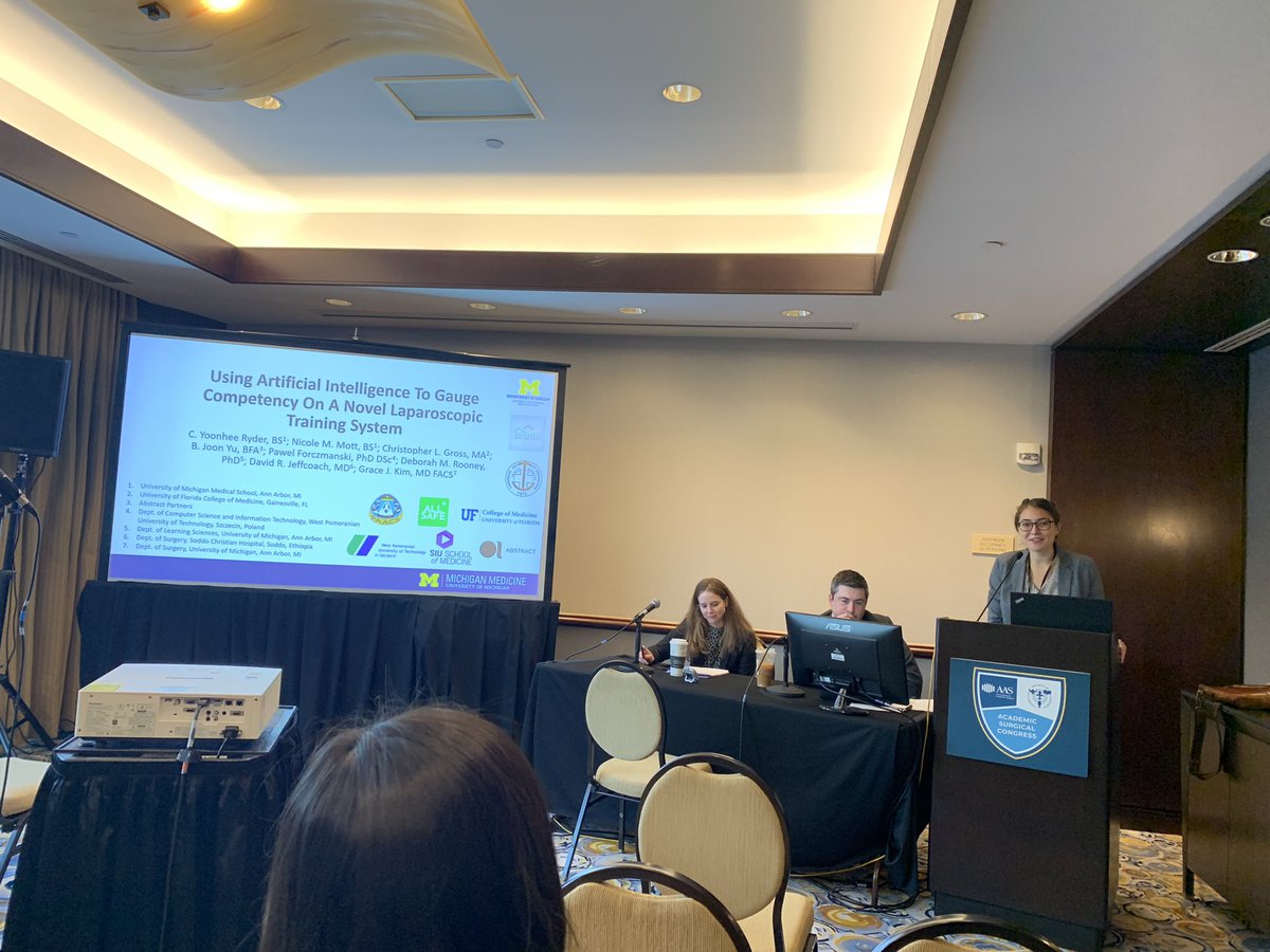 cYRyder's tweet photo. #ASC2023 last week was so fun! Loved getting to present @ALLSAFE_Lap AI work, hang out with the huge Michigan cohort (mostly women!) including the inspiring @Gifty_Kwakye_MD, and meet some other awesome #GSTC colleagues. Thanks to my awesome mentor @3amazinggrace https://t.co/cNSnqdAsFN