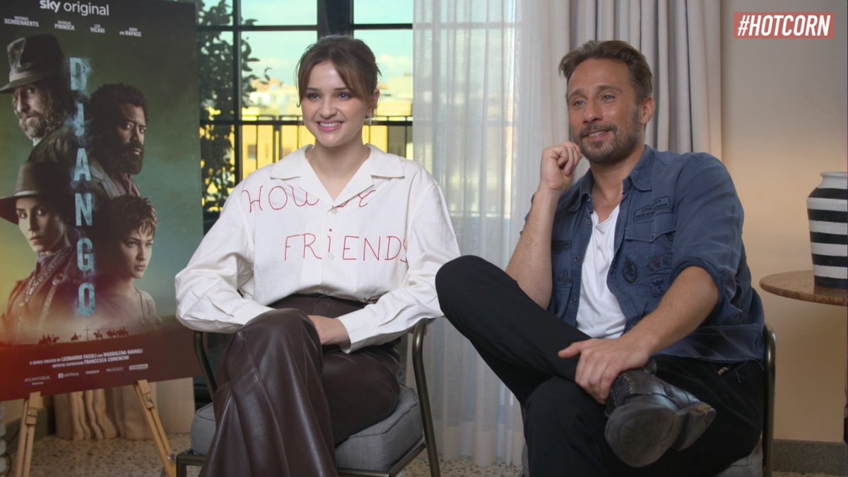 HOT CORN TV | #Django: #MatthiasSchoenaerts e #LisaVicari raccontano la serie diretta da #FrancescaComencini ispirata al film di #SergioCorbucci hotcorn.com/it/film/news/d…