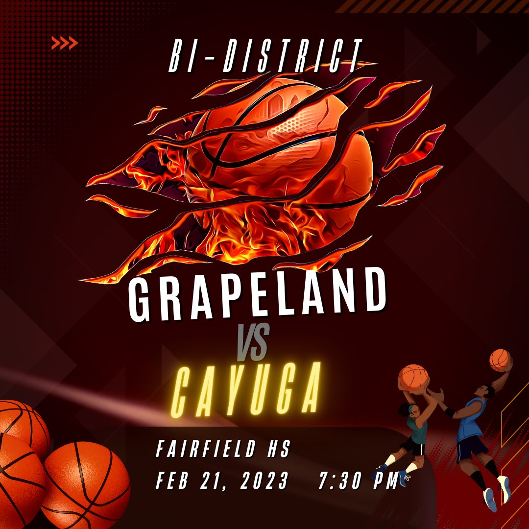 Grapeland Basketball tweet media