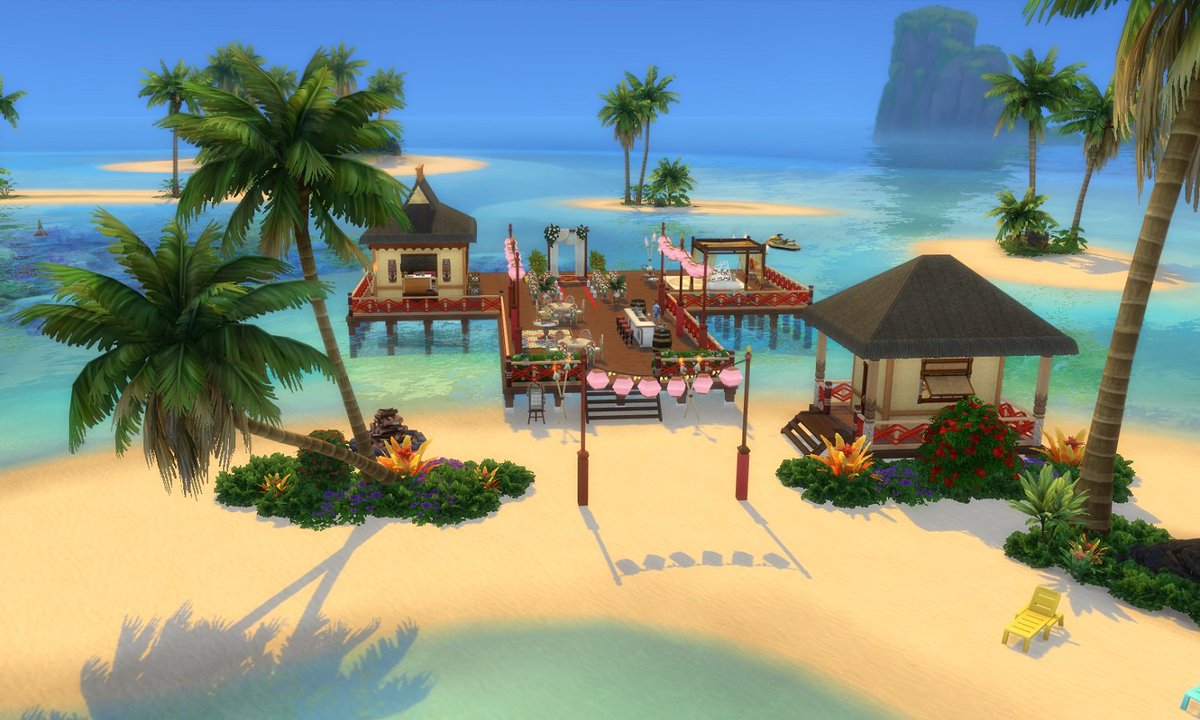tatselk's tweet photo. BOHO BEACH WEDDING

Showcase: https://t.co/EpRt3H0LiF 

Gallery Link: https://t.co/rdlOL3GsKr 

#tatselkbuilds #SandSimoleonBeach #Sulani #IslandLiving #community #WeddingVenue #boho #bohemian #moo #nocc #sims4 #thesims4 #thesims4build #ts4 #ts4builds #ShowUsYourBuilds https://t.co/LbrNf2L7ui
