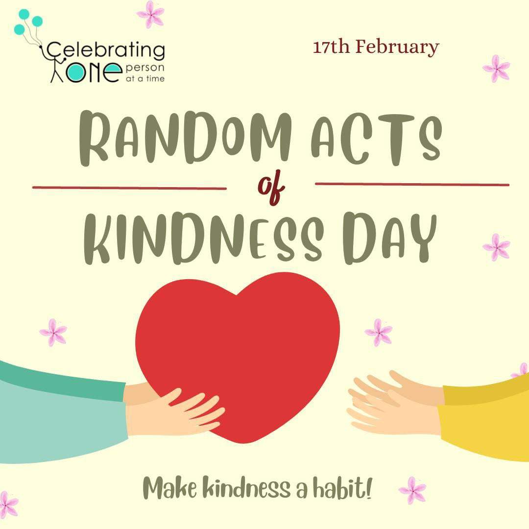 Random act of kindness day!
Today and every day!
Make kindness a habit!

So go out there is spread kindness like it is a confetti! 

 #emotionalhealth #volunteer #inspire #sendacard #celebratingone #keepmovingforward #dogood #onlyincbus #empathy #cbus  #randomactofkindnessday