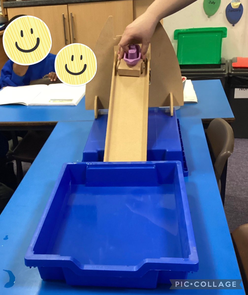 RavensdalePS's tweet photo. Year 2 used their amazing science investigation skills to predict and test which height of ramp would safely and successfully launch a boat into water. We had to make sure to stay out of the splash zone! #RPSY2 #RPSScience https://t.co/lV2X0erPtN