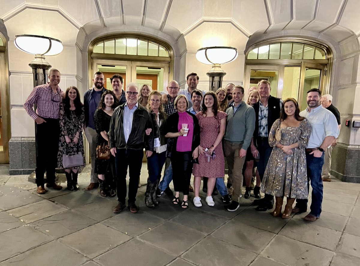 What a fantastic night with our #NavyYardCharleston team and #AtlanticConstructionManagement. Kicking off Charleston’s annual Southeastern Wildlife Exposition <a href="/SEWE/">SEWE</a> with a bluegrass concert featuring Grammy-award winners <a href="/SteepCanyon/">Steep Canyon Rangers</a>.