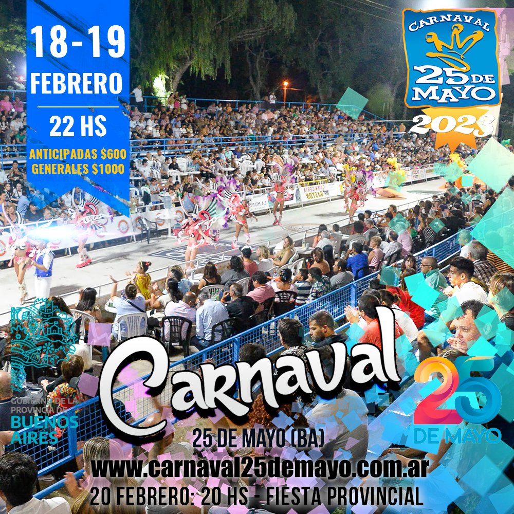 carnaval25DM's tweet photo. ✨ INFORMACIÓN SÁBADO 18, DOMINGO 19 Y LUNES 20 DE FEBRERO

https://t.co/qKACokSV7L https://t.co/je7vtOjzP1