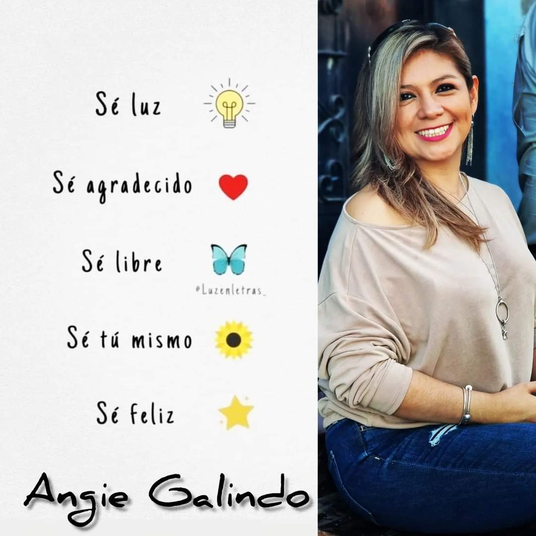 angiegalindo06's tweet photo. Se luz 💡
Se agradecido ❤
Se libre 🦋
Se tu mismo 🌻
Se feliz 😊🌟

#yoelijo #yoconstruyo https://t.co/9xeS8yHzYp