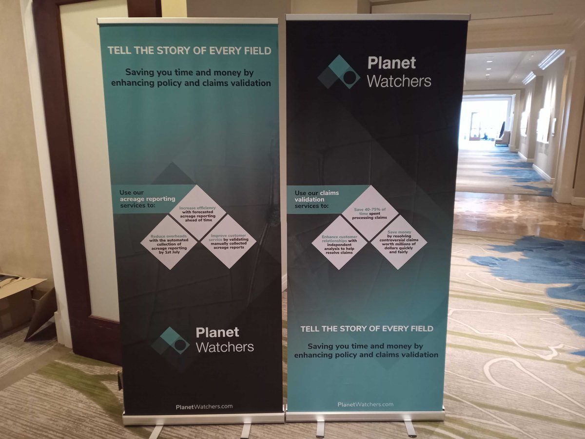 PlanetWatchers's tweet photo. Here’s a recap of what our team’s week looked like at the 2023 Crop Insurance Industry Annual Convention from February 12th to 15th at Bonita Springs, Florida! 

#planetwatchers #ncis2023 #cropinsurance #reinsurance #remotesensing #agtech #insurtech https://t.co/TeysGXBnqT