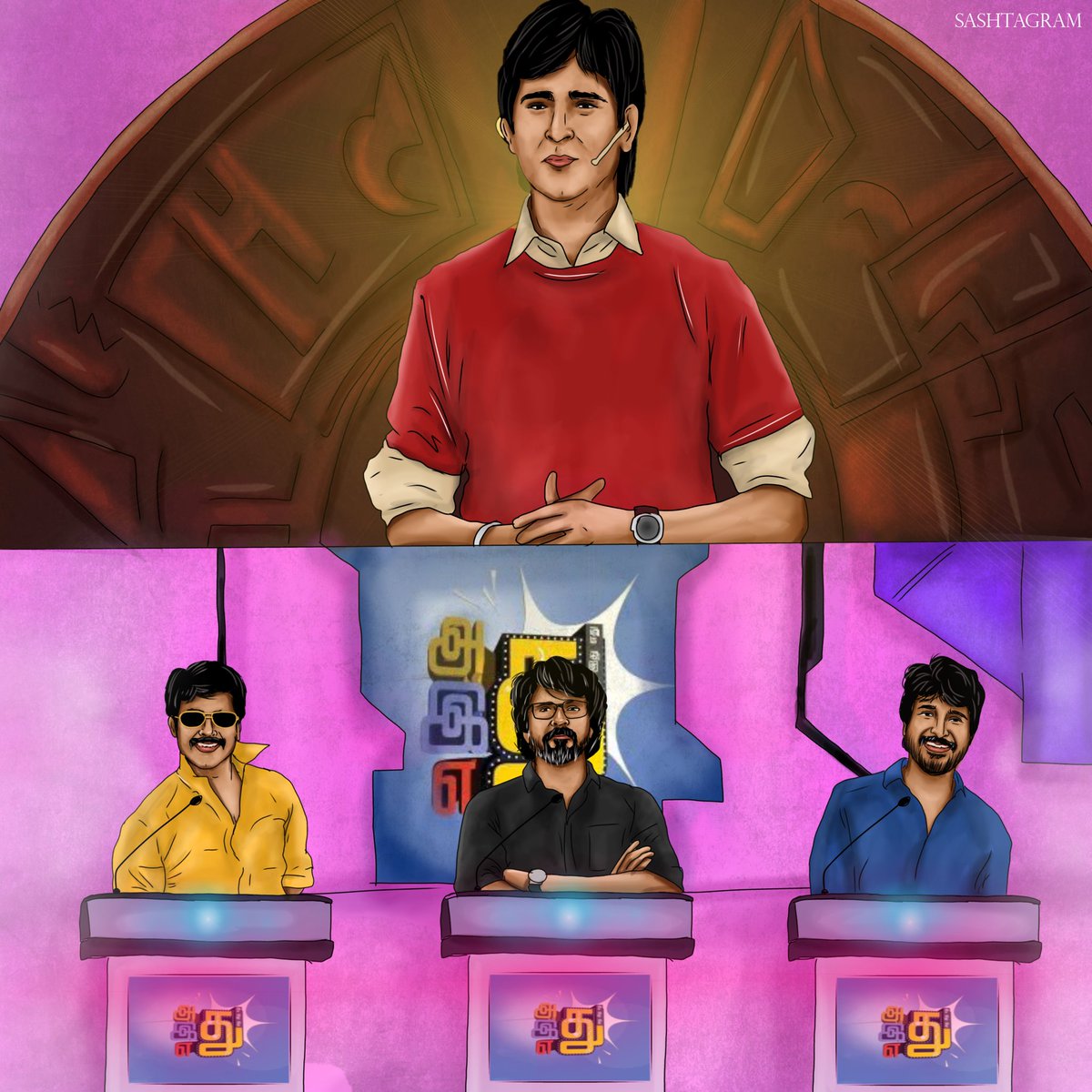 Let's welcome Actor, producer, lyricist @Siva_Kartikeyan

Happy birthday SK ❤ keep Entertaining😎

#Sivakarthikeyan #HBDPrinceSK #HappyBirthdaySivakarthikeyan #Maaveeran #SceneAhSceneAh #fanart 

@AllIndiaSKFC