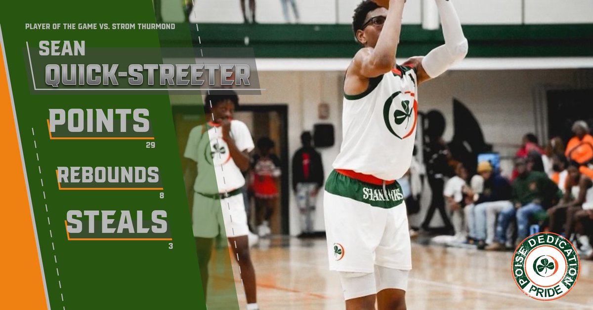 Great 55-36 win vs. Strom Thurmond to start the playoffs. Back at again on Saturday @ 7pm vs. Greer Middle College.