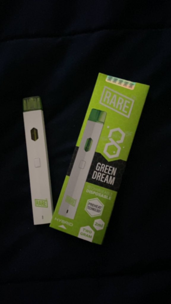 DOCMCPUFFINS420's tweet photo. #Delta8 #disposable of the day!! Green Dream by #raredelta8 #2gramvape #thc #mmemberville #stonerfam #cannabuddies #smokeweedeveryday #dietweed #delta9 #weed #maryjane #pothead #stonersunite #vapenation #smokenation #medicalcannabis #legalweed #legalcannabis #legalizeit #fu #ffff https://t.co/ZnflLmWfIM