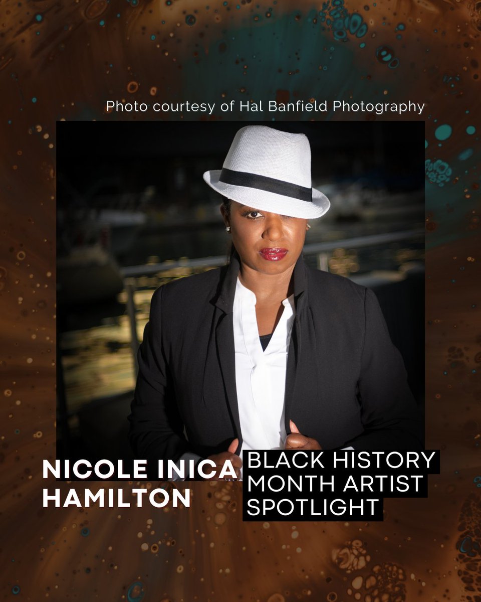 OntarioPresents's tweet photo. Meet the third artist of our Black History Month Artist Spotlight: Nicole Inica Hamilton (@N_Hamilton_ )—choreographer, certified educator, Founder/Artistic Director of @INICADANCE, and Producer/Host of @TurnOutRadio. (1/2) https://t.co/JY16x2XO3B