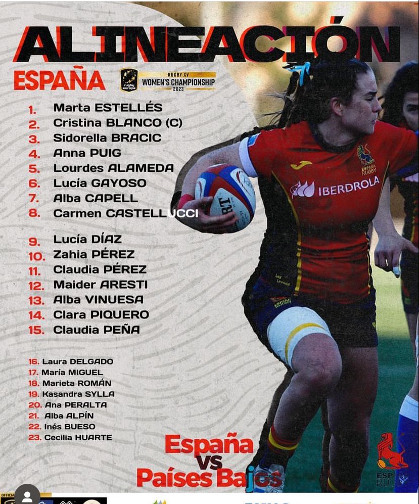quebrantarugby's tweet photo. ¡Alba Alpín convocada con la SELECCIÓN ABSOLUTA! 😱

Ya es una realidad que @albaalpin participará en el Campeonato de Europa organizado por la @rugby_europe, pues se encuentra entre las 23 jugadoras que se batirán contra Países Bajos este domingo 19 a las 14:00h. 💪 https://t.co/lHSAuasikW
