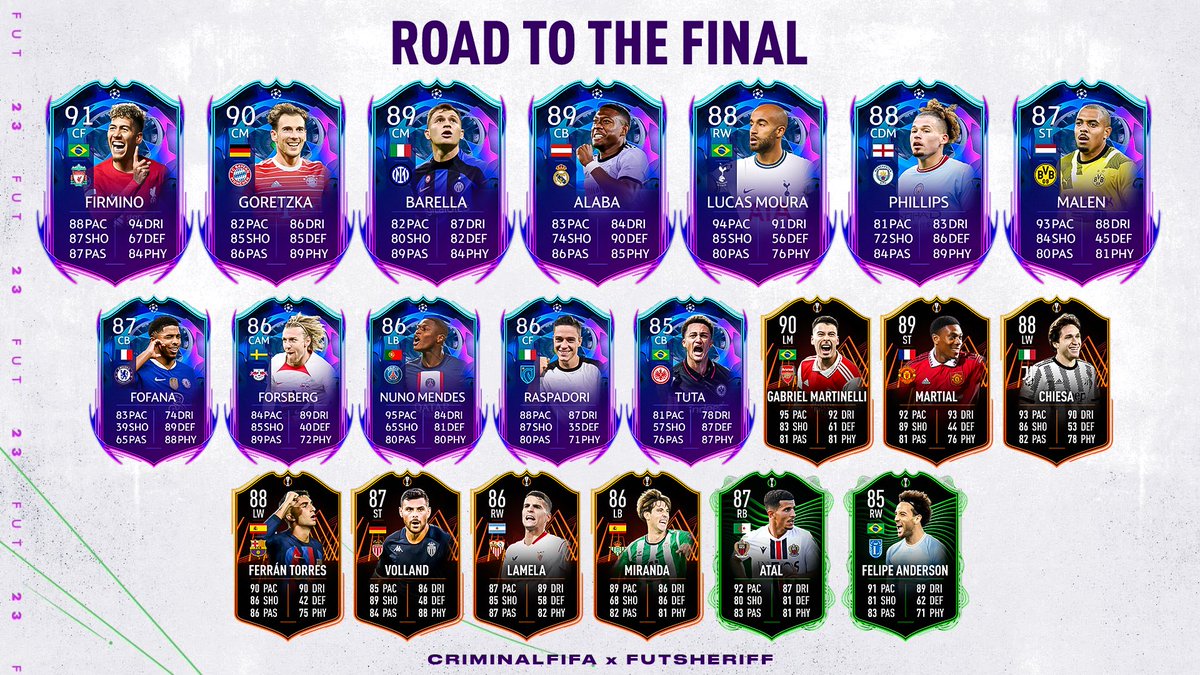 TenzyFutTV's tweet photo. Bon okay, La par contre la promo est géniale :)
#fifa23 #fut #fifa #easport #fut12 #LDC #RTTF #promo #leaguedeschampions https://t.co/mACPUwzzXv