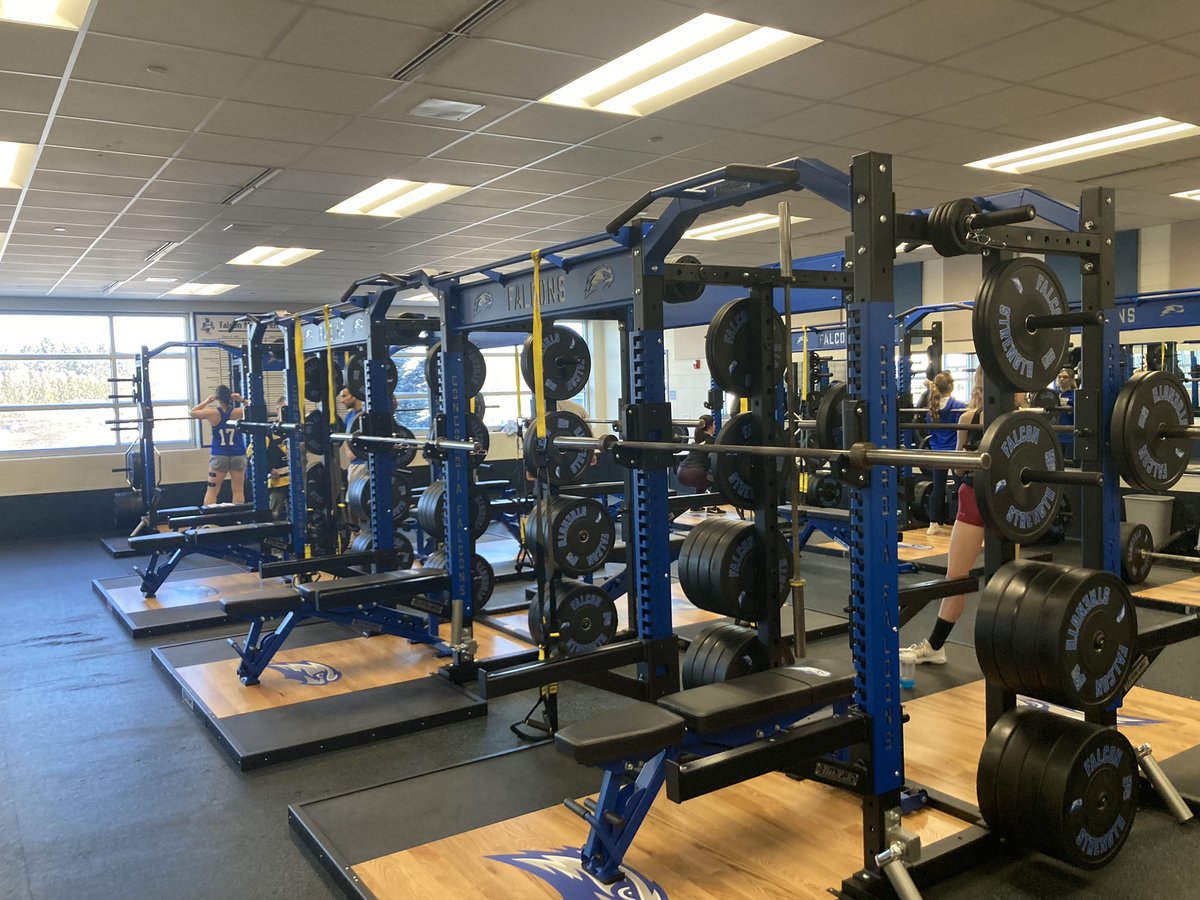 CUWFB's tweet image. It’s here! New weight room equipment installed and ready to be used! #P.R.I.D.E.