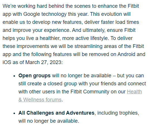 camillebonds's tweet photo. @fitbit @Google Please tell me this is a joke? https://t.co/Qcz9t8SpgX