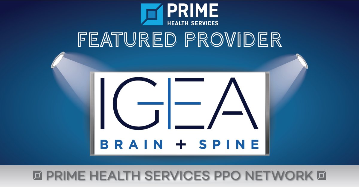 #FeaturedProvider
At IGEA Brain, Spine &amp; Orthopedics, our care providers have a vast understanding of the brain and spine, as well as neurovascular surgery, neurology, orthopedics, neuropsychology, and pain management. 

To learn more: ow.ly/G3k850MVnOE