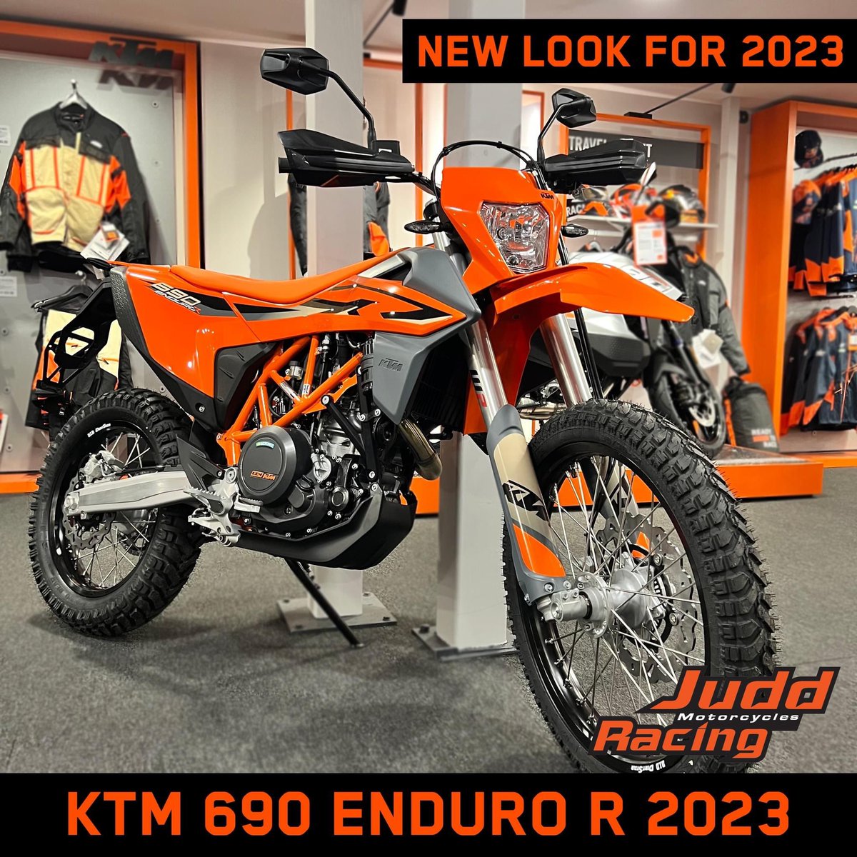 The KTM 690 Enduro R 2023 is now available at Judd Racing!
Call us now at 0115 822 6373 to reserve yours today!

#juddracing #ktm #ktm690enduror #motorbike #motorcycle #enduro