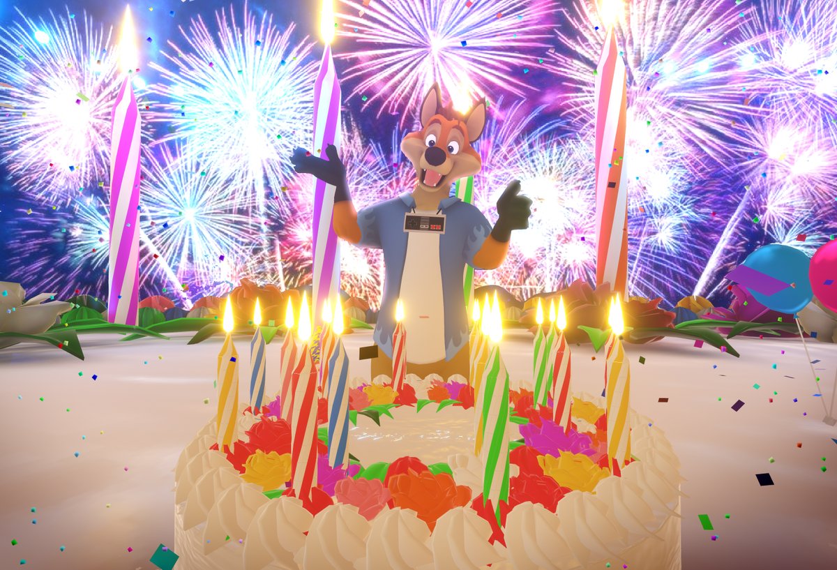 Thank you everyone for the Happy Birthday wishes today!  You all are fantastic and you have made today extra special! 
❤🦊💛💚💙