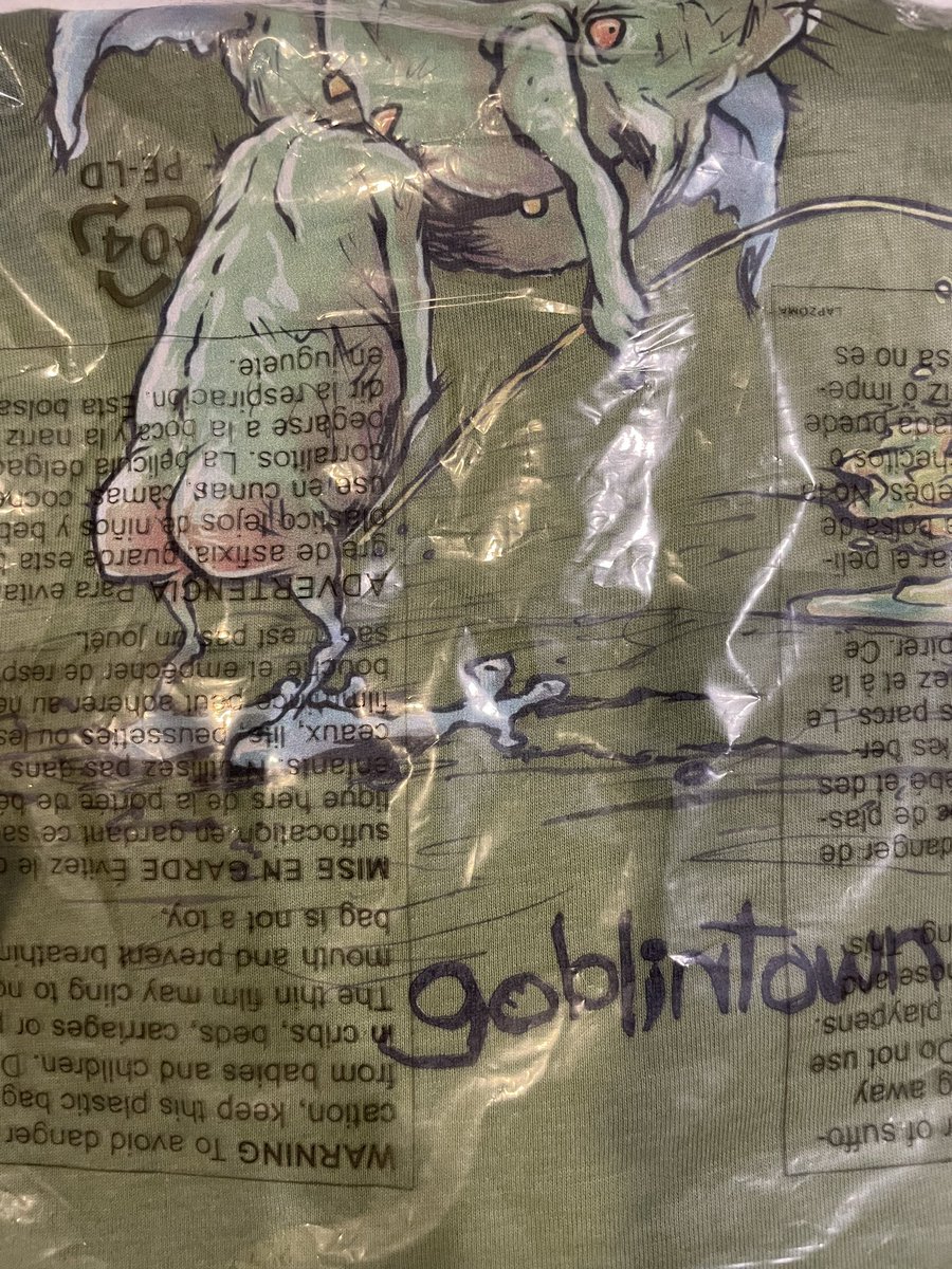 NFTdavie's tweet photo. I have a lot of merch from multiple #NFTCommunity but I do believe the merch from @goblintown #goblintown is unique and one of the best! Do you agree? #NFTmerch @truth @secretsociety #truthlab #illuminatiNFT https://t.co/n1vDzjwFe1