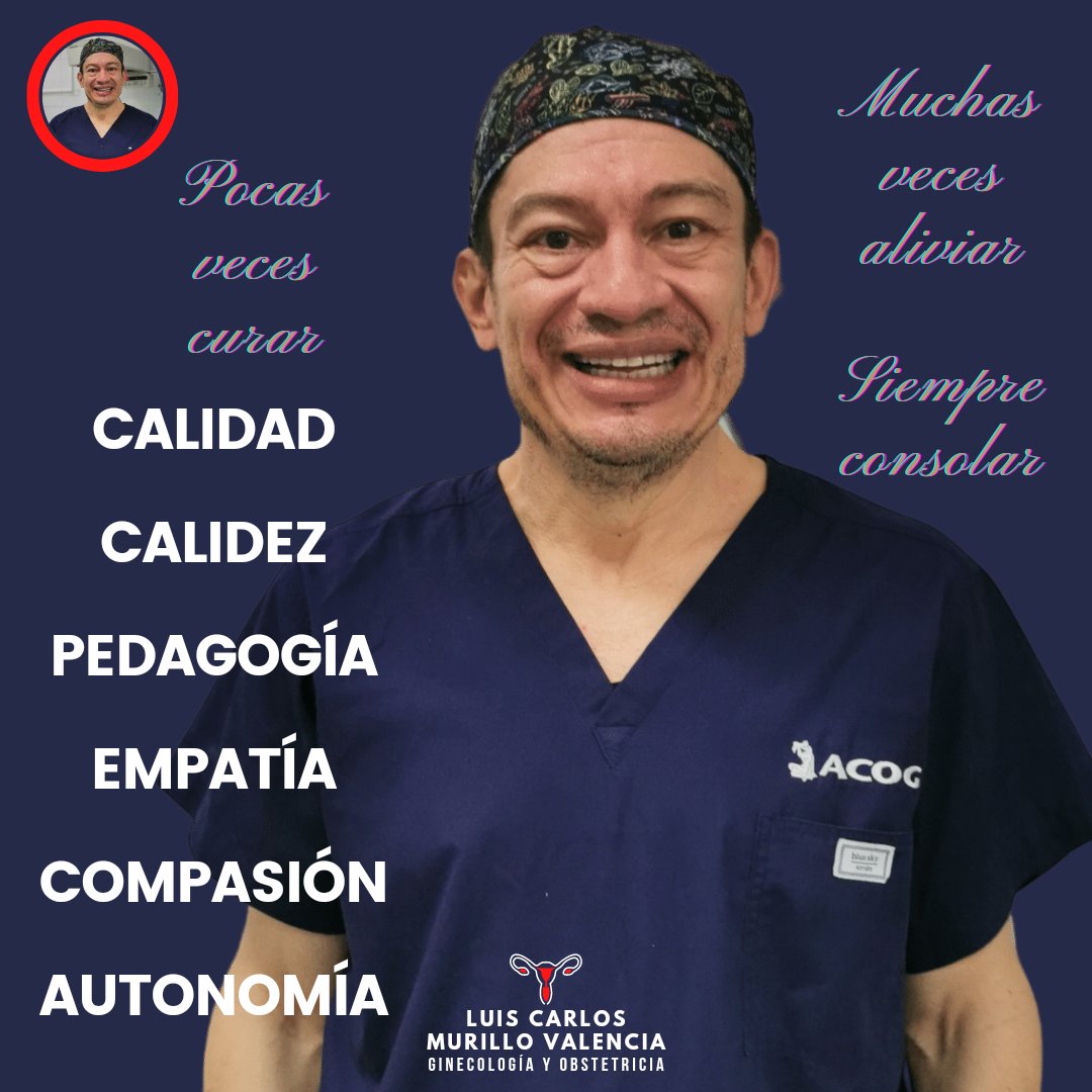 lcmurillo71's tweet image. Encuéntranos en Ciudad del Rio – Clínica del Prado Calle 19A # 44 – 25   Consultorio 2219 Edificio Salud y servicios 3012939884 
#luismurilloobgyn #calidad #calidez #pedagogia #empatia #compasion #autonomia