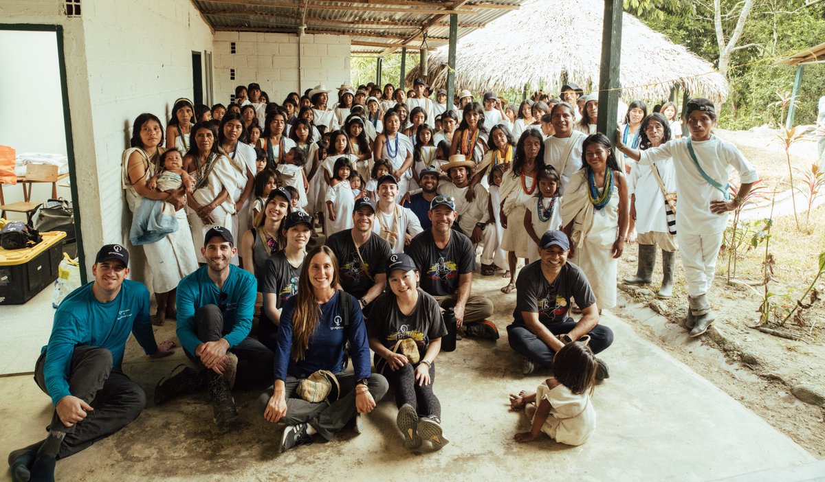 Brookfield's tweet photo. Brookfield Growth recently joined portfolio company @onegoodleap in #Colombia, building a #microgrid to power a school for over 80 children of the Kogi tribe. Learn more abt @GivePowerFdn here: https://t.co/qtaHTElNpU https://t.co/wjDUQWQQDs