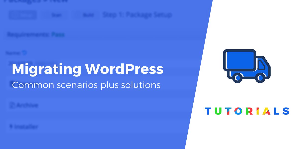 ThemeIsle's tweet image. How to Migrate WordPress: 3 Common Scenarios (With Tutorials) themeisle.com/blog/migrate-w… #wordpresstutorials