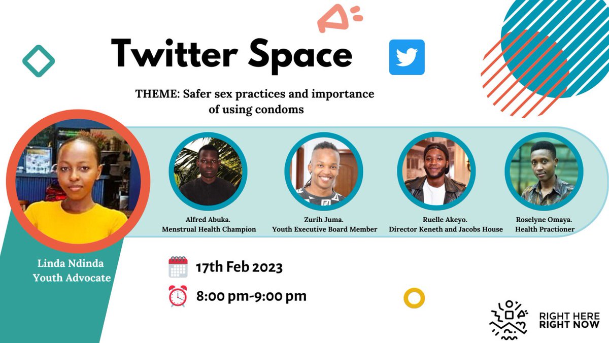 Safer sex is all about protecting yourself and your partner from STIs and unintended pregnancies.
Join our Twitter space conversation today as we unpack the different safer sex practices and the importance of using condoms.
#safersex #ICD #rhrn2