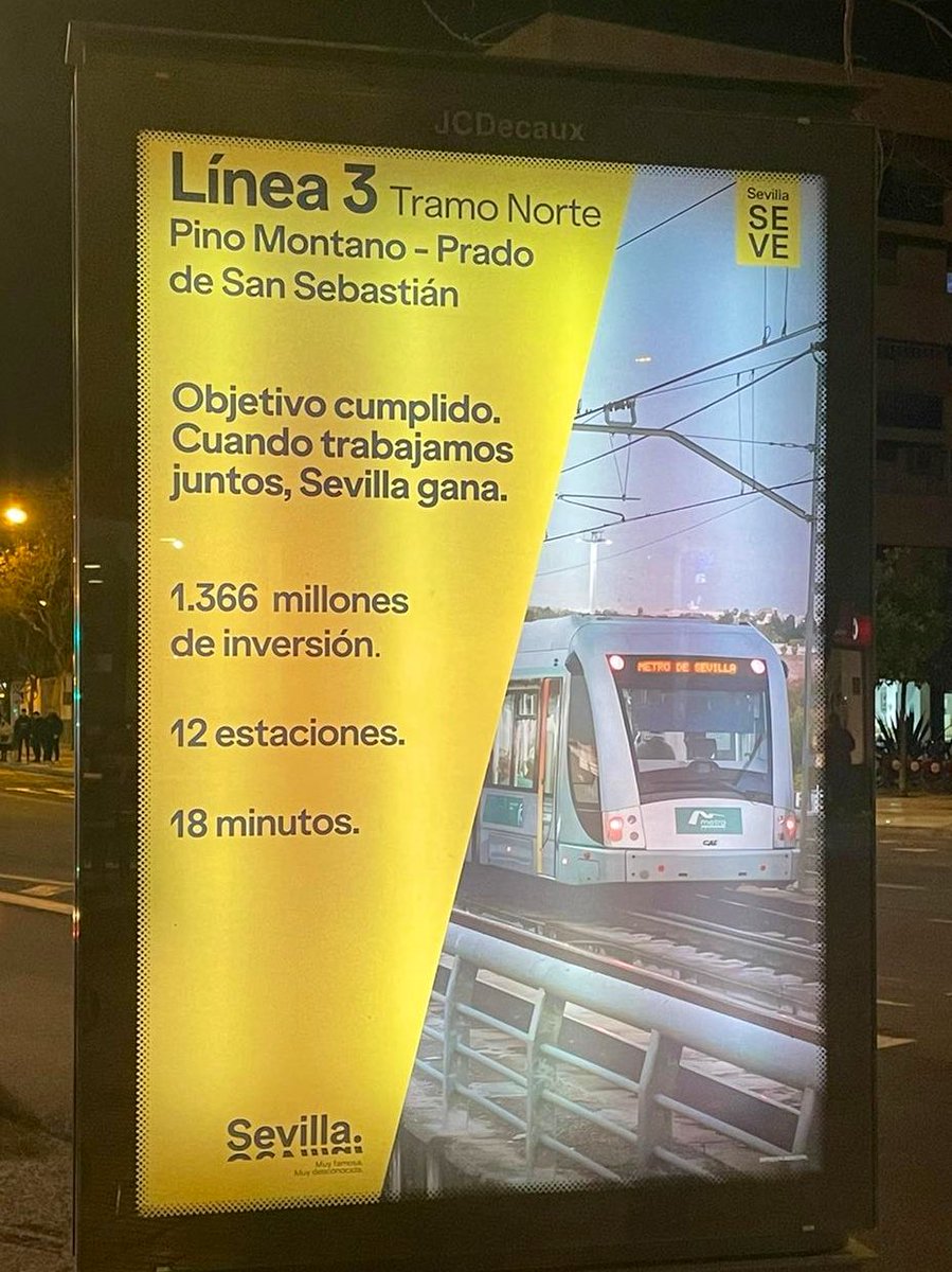 jlsanzalcalde's tweet photo. El alcalde no tiene ningún pudor ni ninguna vergüenza en apropiarse de la construcción de la Línea 3 del metro, desbloqueada por @JuanMa_Moreno y pagada por la Junta y el Estado. A falta de proyectos propios vende los del PP, después de 14 años de silencios y bloqueos. https://t.co/czTZFPvHxt