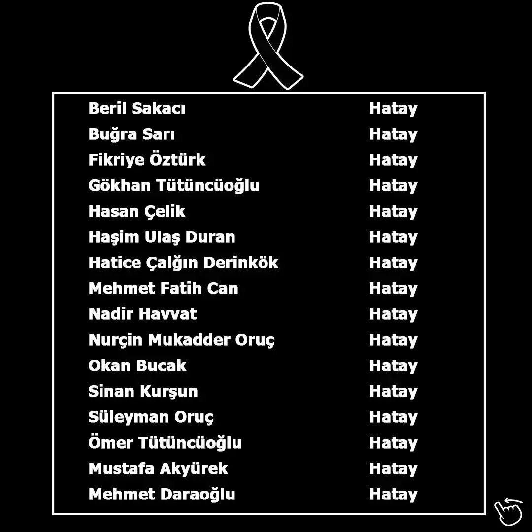 ankaraeczaci's tweet photo. Kahramanmaraş'ta meydana gelen ve 10 ilimizi etkileyen deprem felaketinde 47 eczacımızı kaybettik. 

Aramızdan ayrılan meslektaşlarımıza Allah'tan rahmet, eczacılık camiamıza başsağlığı ve sabır diliyoruz. https://t.co/D8raCI4jLq