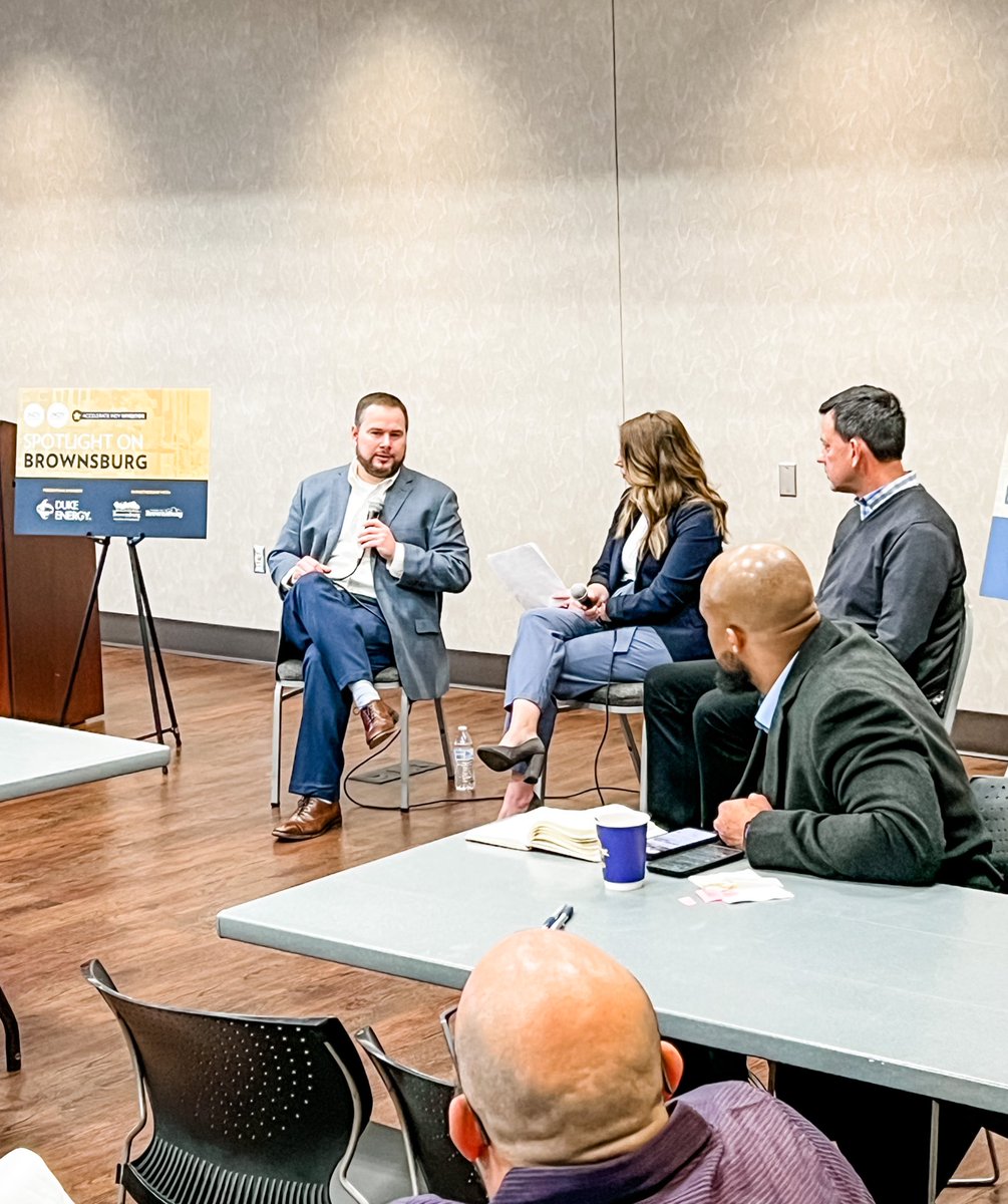 “We’re always asking what we can provide to our residents. People come to <a href="/BrownsburgIN/">Town of Brownsburg</a> for the schools, but we want to make sure they stay because of the town.”— Town Council President, <a href="/TravisTschaenn/">Travis Tschaenn</a>

#SpotlightOn | <a href="/IndyPartnership/">Indy Partnership</a> | <a href="/BburgChamber/">Brownsburg Chamber</a> | <a href="/Brownsburg_CSC/">Brownsburg Schools</a>