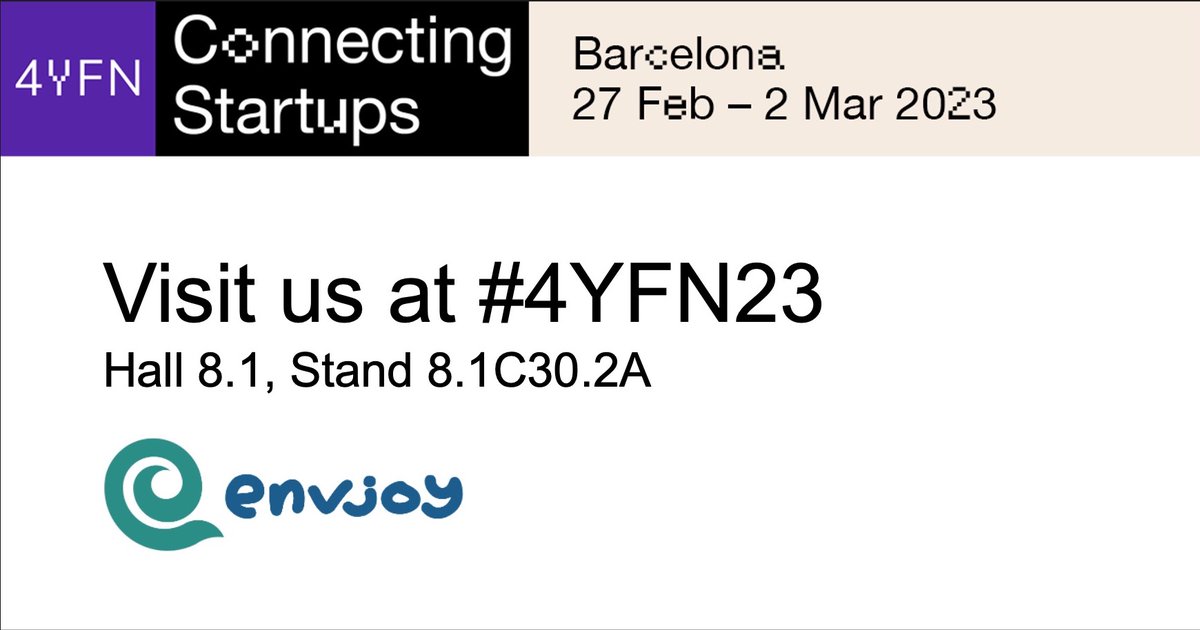 We close the week with good news: on February 27th and 28th, you can find us at stand 8.1C30.2A 
<a href="/4YFN_MWC/">4YFN</a>
. If you want to discover how an immersive experience may help touristic operators to attract, engage and entertain their public or ....