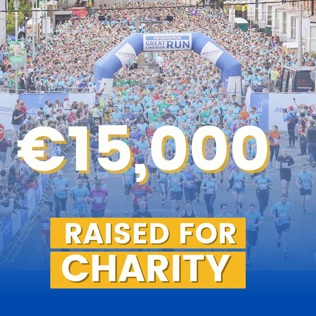 We have now raised over €15,000 for local and national charities! A massive thank you to everyone who has donated so far! ⭐ - - Why not set up your own page and run for a cause? You can register for our fundraising platform via the link below! 🏃 - - eventmaster.ie/fundraising/ca…